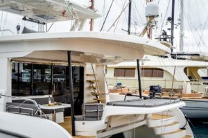 Mazarin 55 power catamaran charter